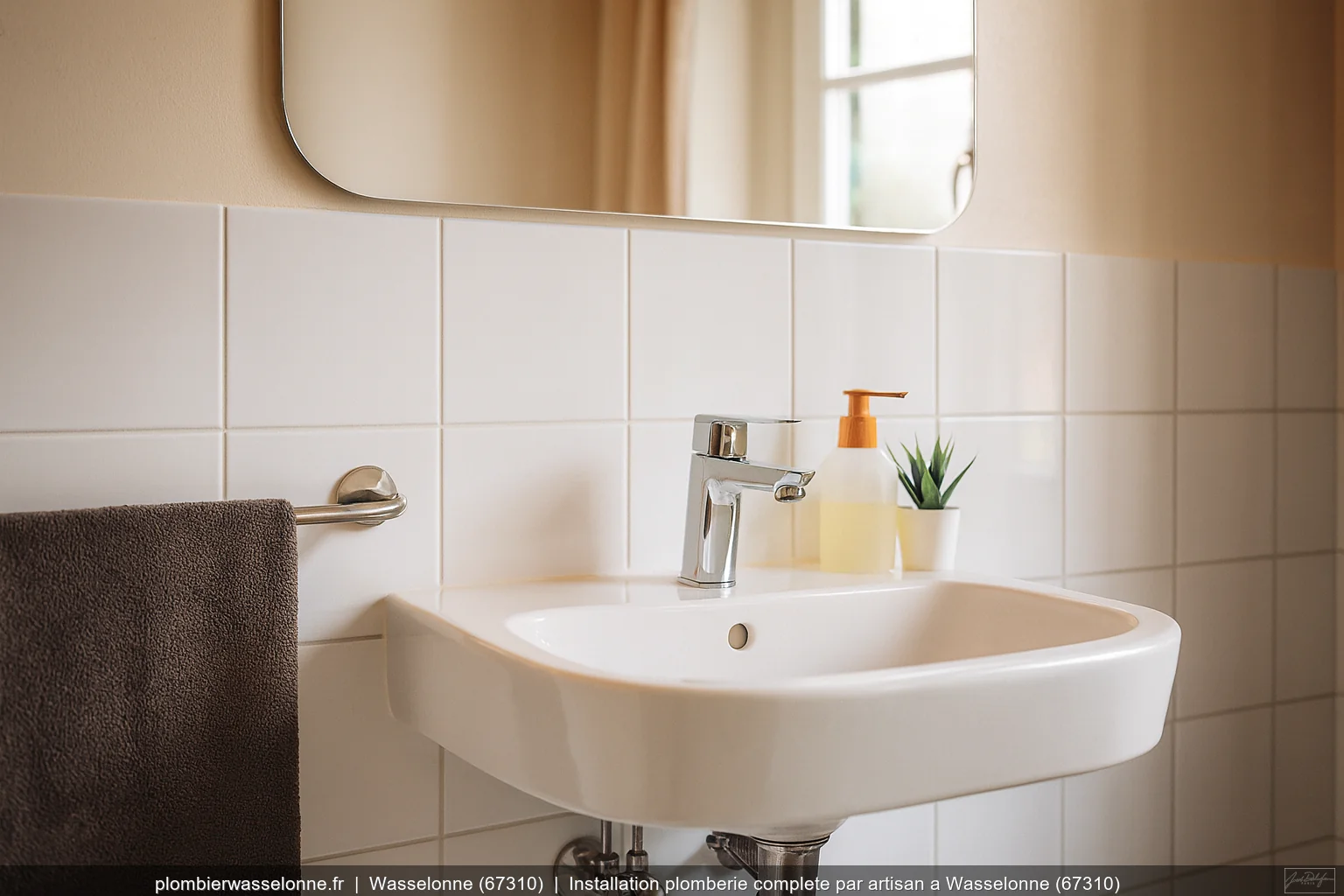 Installation plomberie complete par artisan a Wasselonne (67310)